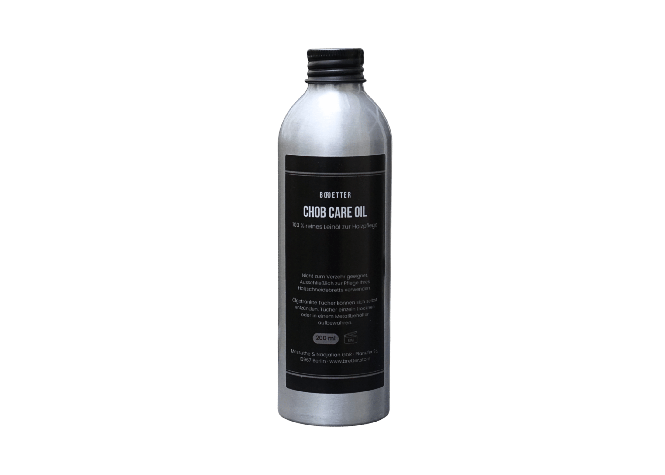 CHOB CARE OIL – B(R)ETTER